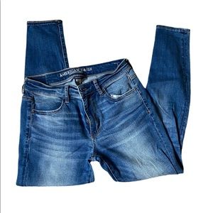 American Eagle Hi Rise Skinny Jeans